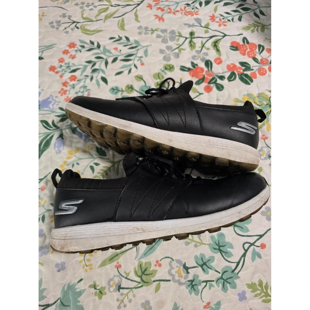 Skechers Go Golf Performance Black Spikeless Golf Shoes Mens 7.5 14895 BKW